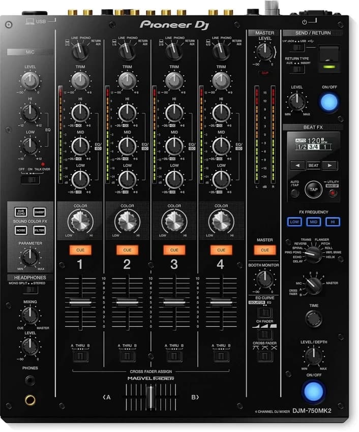Pioneer black Djm 750mk2