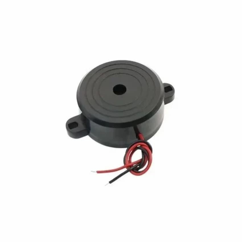 500Hz Pizeo Material B-27 12V Buzzer, Size: 27 MM
