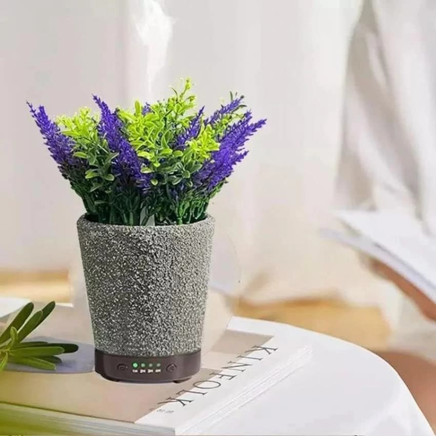 Flower Pot Aroma Difuser, for Home, up to 500 sq. ft