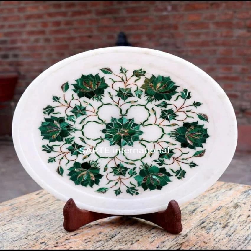 Decorative Marble Plate Handicrafts