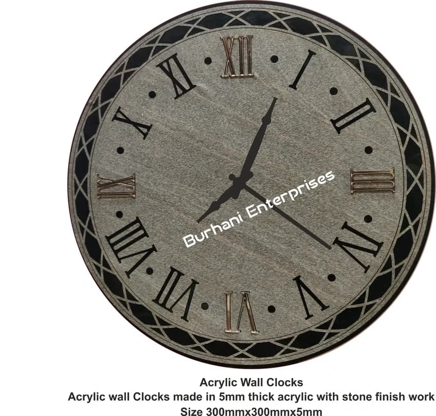 Analog Acrylic Wall Clock