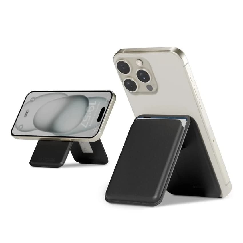 Eo Magnetic Card Wallet Holder Compatible with Android and iPhone 16/15/ 14/13 /12 Plus/Pro/Pro