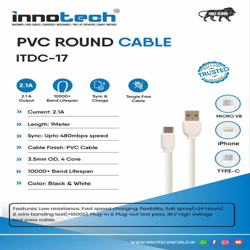 IT-DC-17 PVC Round Data Cable
