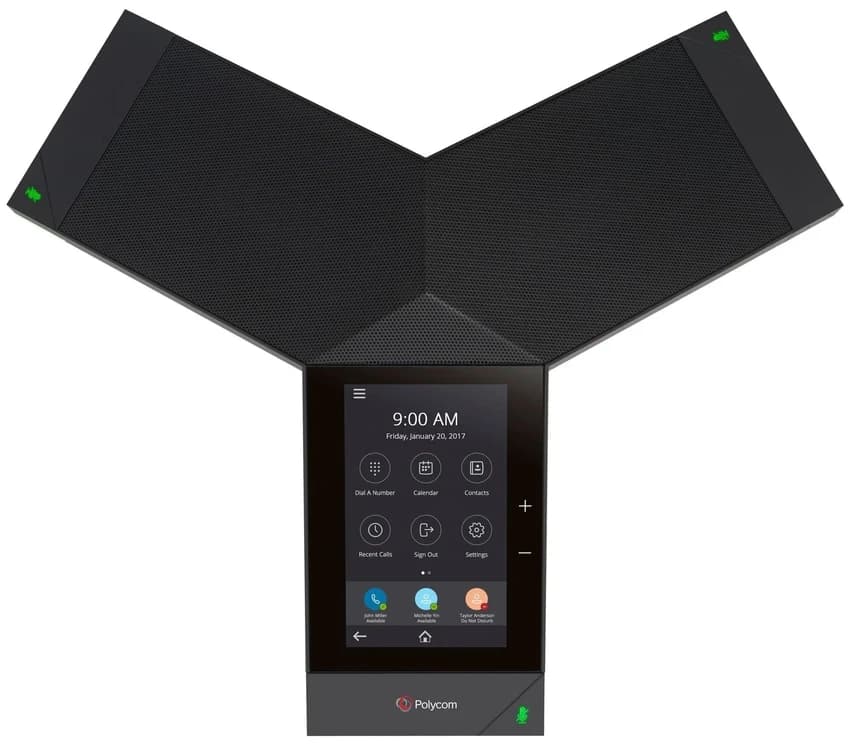 Polycom Trio 8500 IP Conference Phone (8 ft Pickup Range, IP + USB)