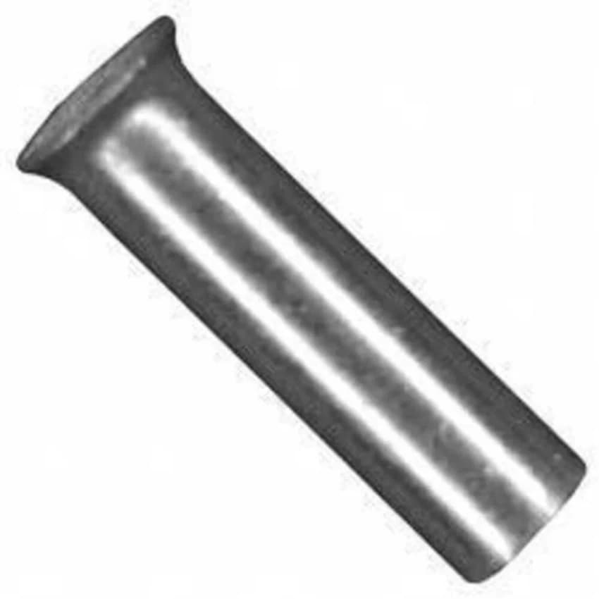 Copper End Sealing Ferrules, White, Wire size: 6 mm²