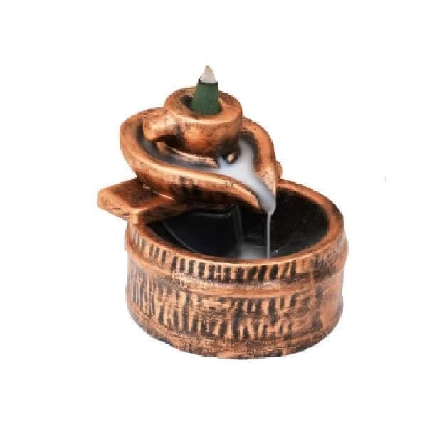 Backflow Smoke Fountain Burner or Incense Holder Set