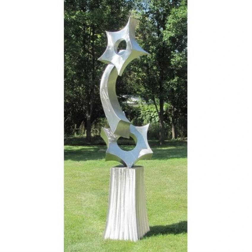 Ss304 Garden Abstract Sculpture