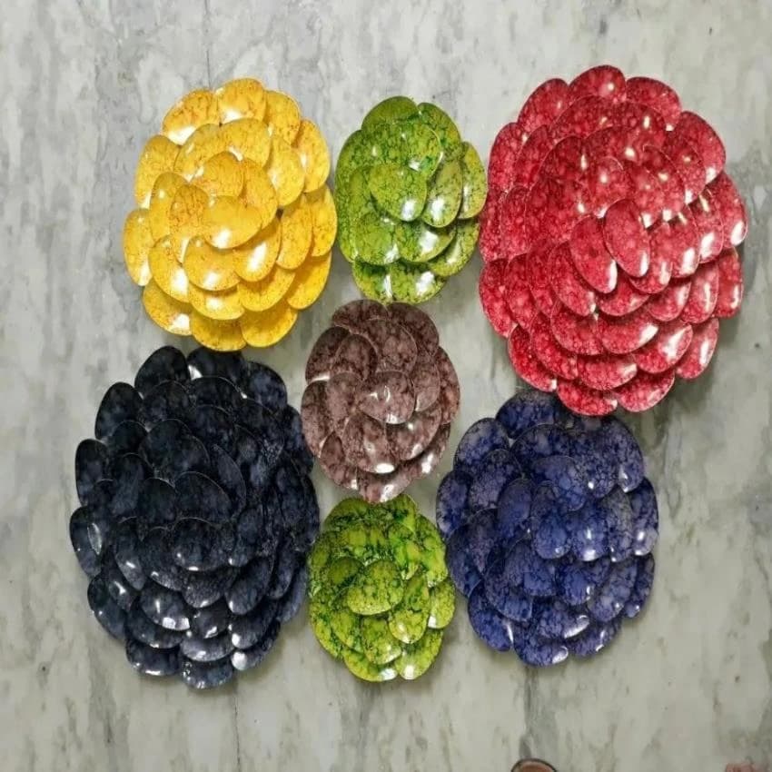 Multicolor Iron Wall Decor, Size: 5ft X 2.5ft