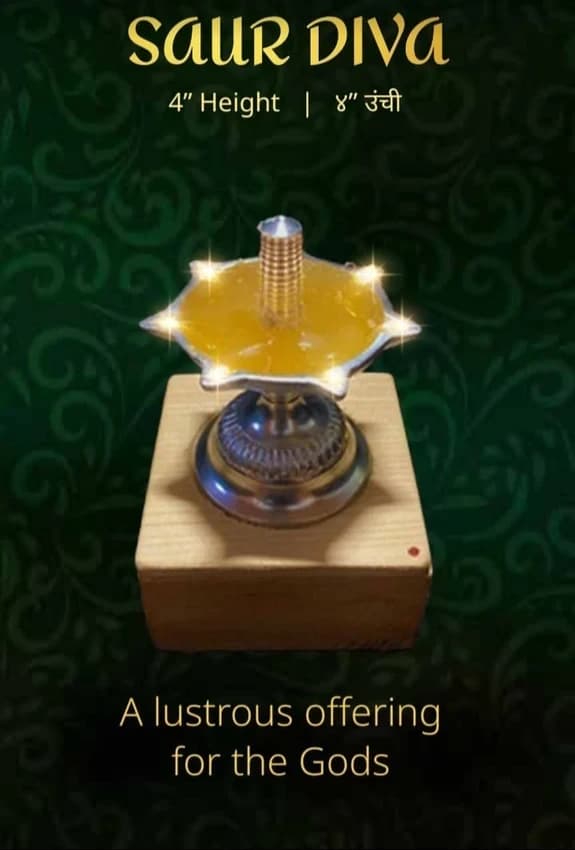 Solar LED Diya