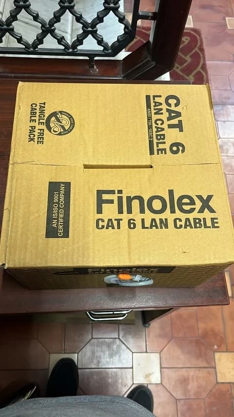 Finolex Cat 6 Lan Cables