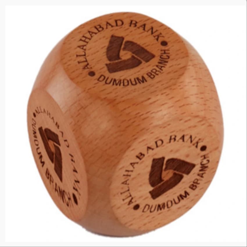 Deeher Gift Brown Wooden Paper Weight For Corporate Gifting, For Office