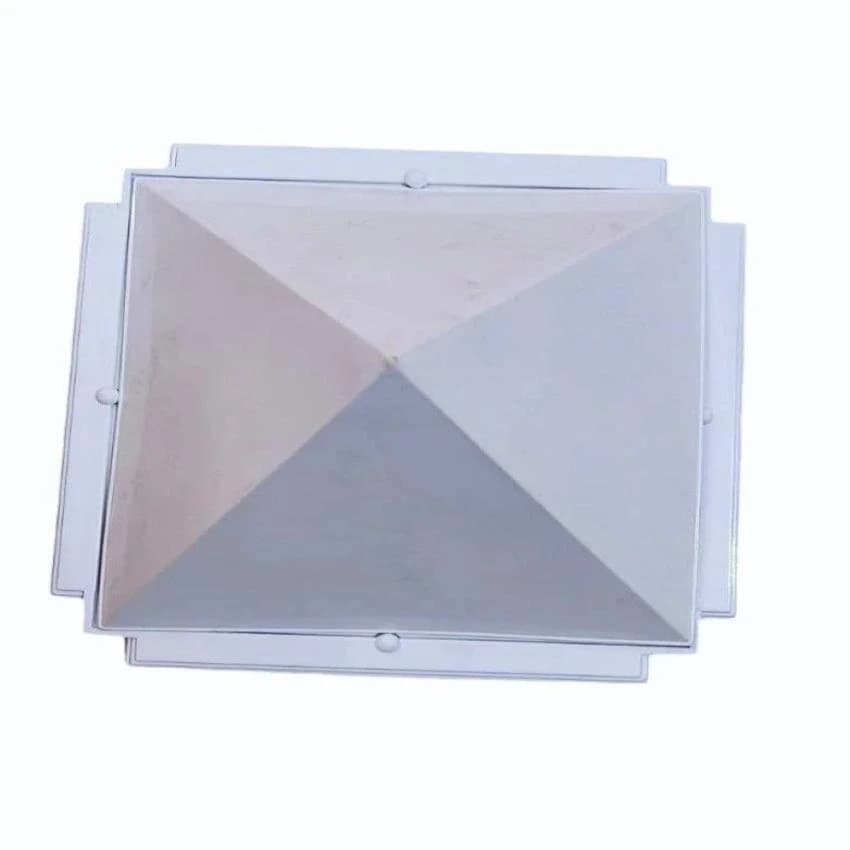 Fiber 6inch White Wish Pyramid, For Vastu