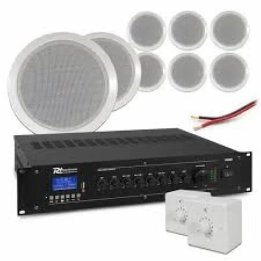 Analog PA Public Address Systems, 70 V