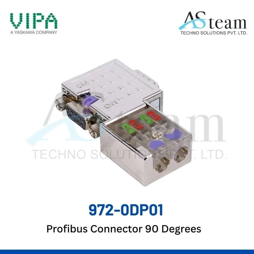 Brass VIPA 972 0DP01 (Profibus Connector 90 Degrees)