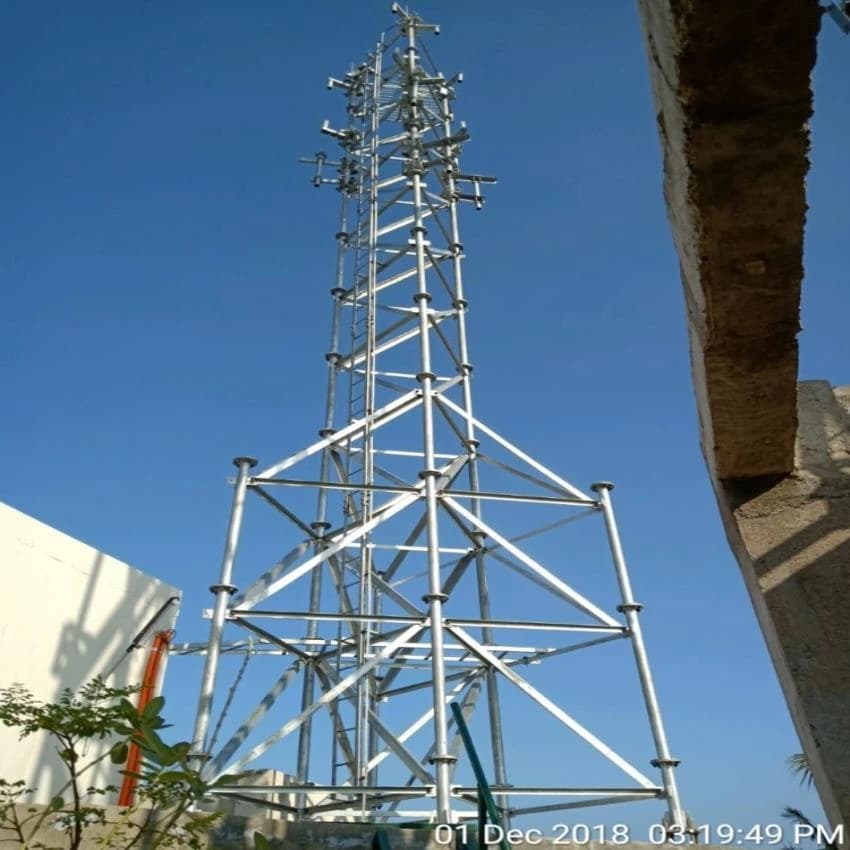 Delta Self Supporting Tower, Height: 9-149.352 mtr(30 to 490 feet)