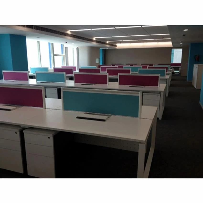 White Particle Board Wooden Office Furniture
