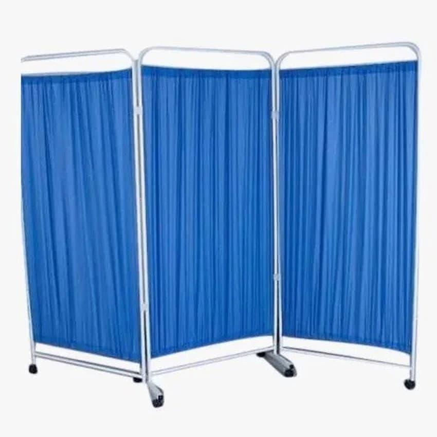 Blue Hospital Folding Screen, Size: 1680 X 2450mm
