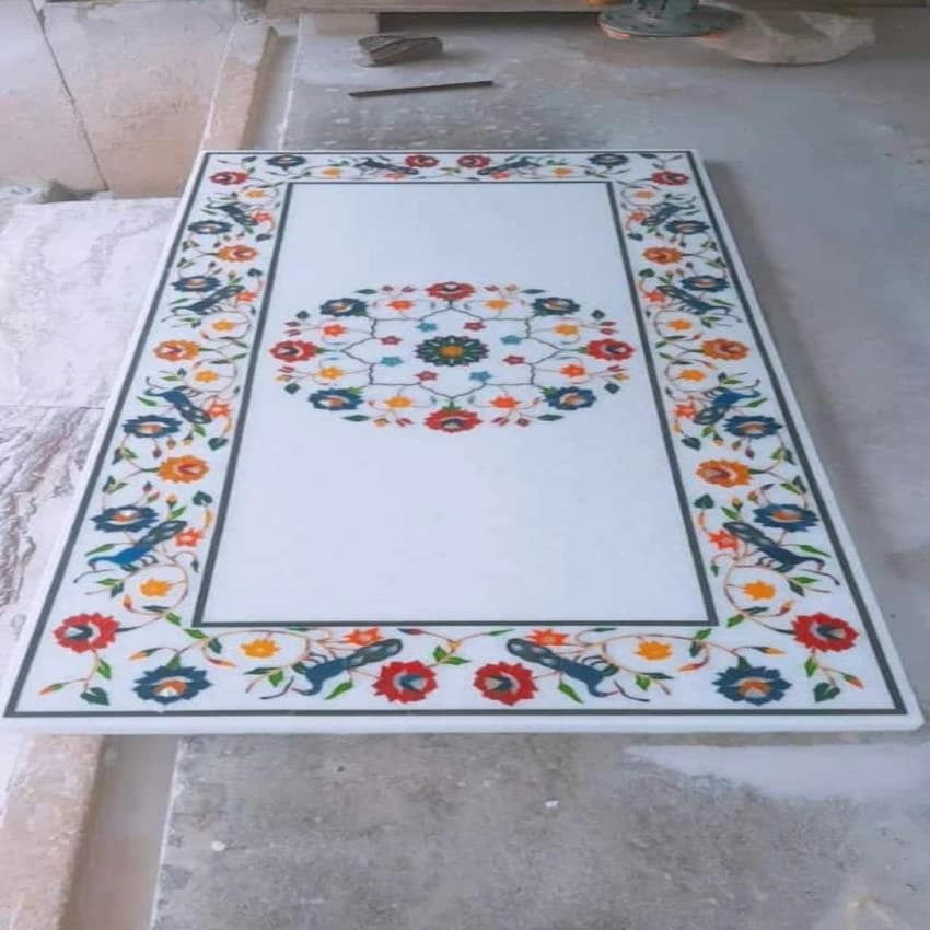 Marble And Onyx Table Top