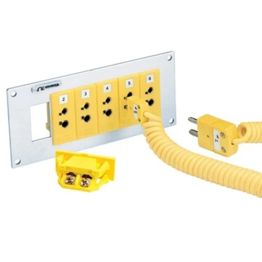 Omega SPJ-T-F Universal Snap-In Panel Mount Thermocouple Jack