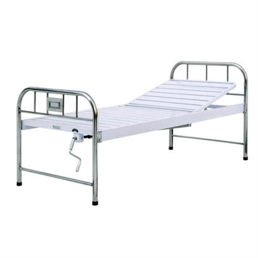 Manual Stainless Steel Hospital Bed