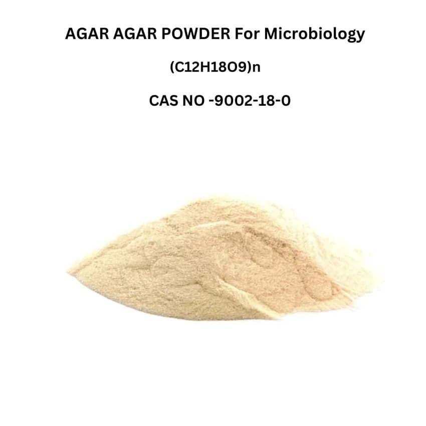 Alpha AGAR AGAR POWDER For Microbiology