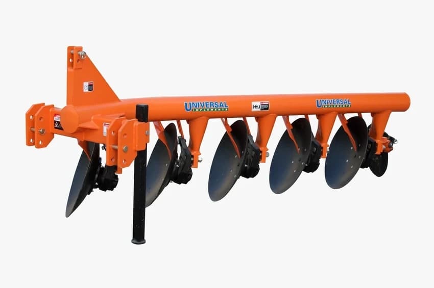 Carbon Steel & Cast Iron 26 inch Mounted Disc Plough, 3, 41-50 HP