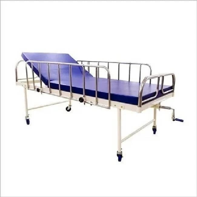 Mild Steel Plain Hospital Bed