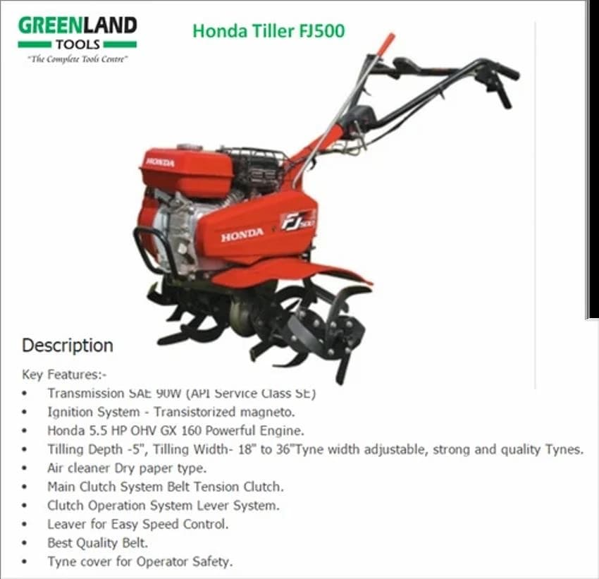 Inter Cultivator Equipment