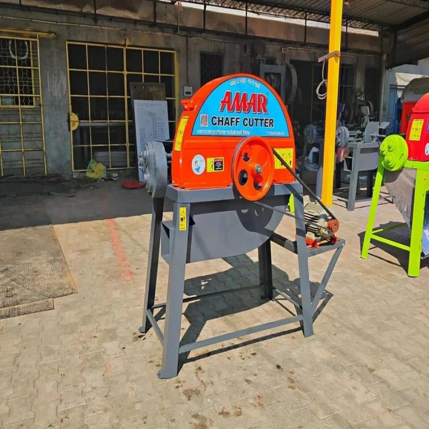 Electric Motor AMAR CHAFF CUTTER BLOWER MODEL - BEST SELLER, 600-1000 kg/hr, 3-5 HP