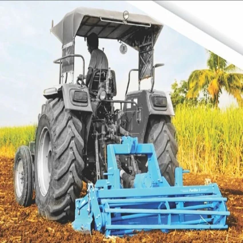 Mild Steel Mahindra Power Harrow, For Agriculture