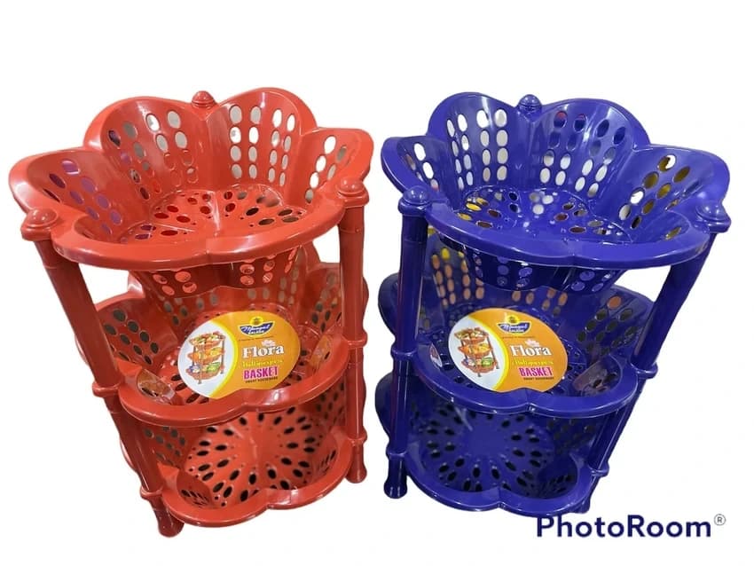 Flora Rack 3 Layer Plastic Super