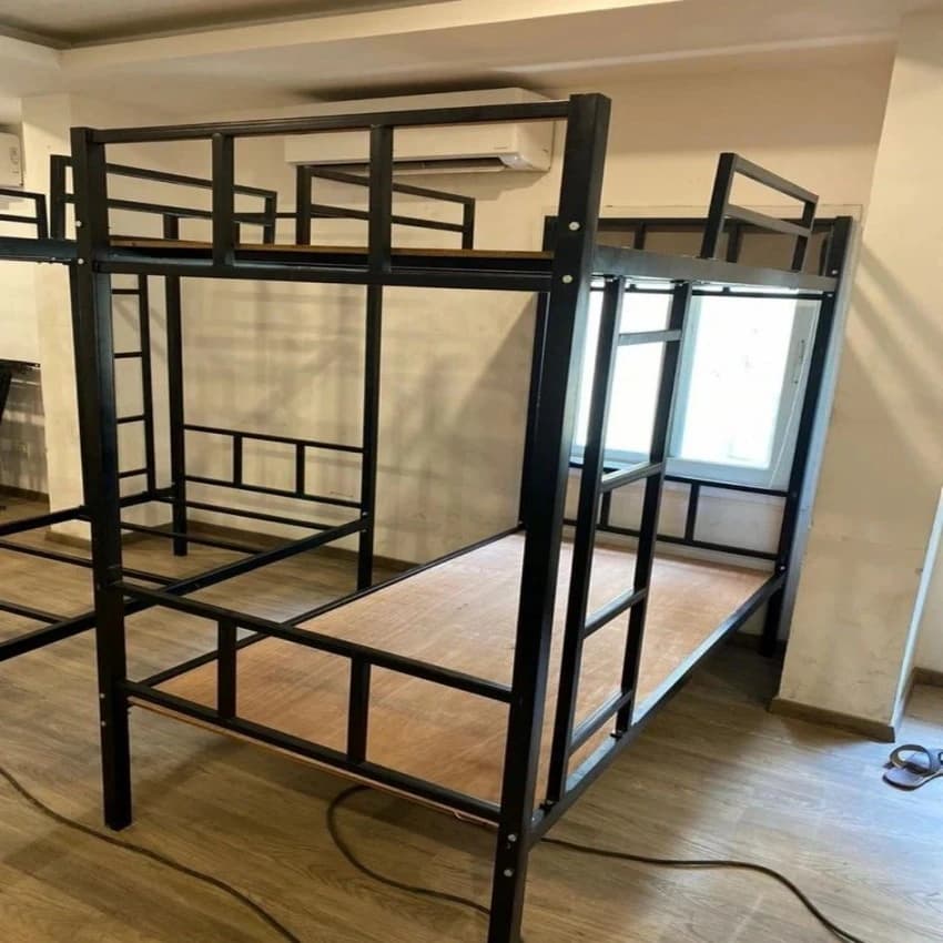 Iron Double Metal Steel Storage Bunk Bed