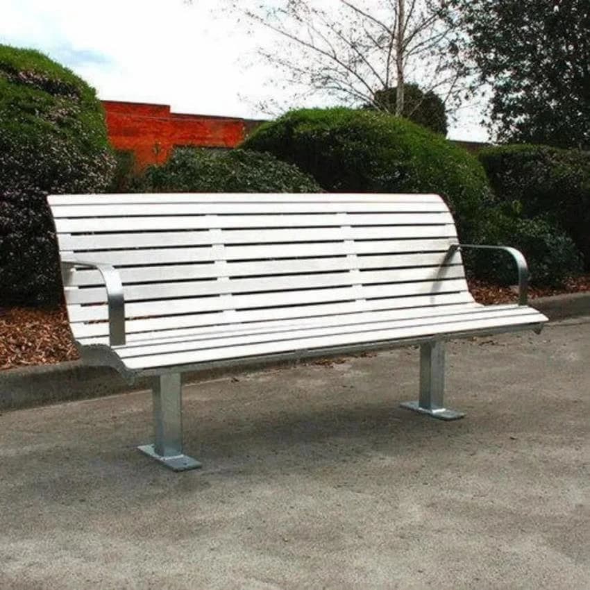 Steel Garden Bench