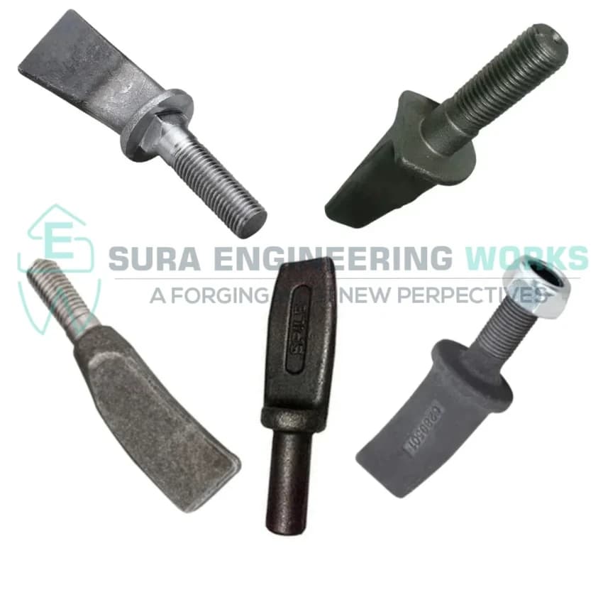 Combine Forged Spike for Harvester