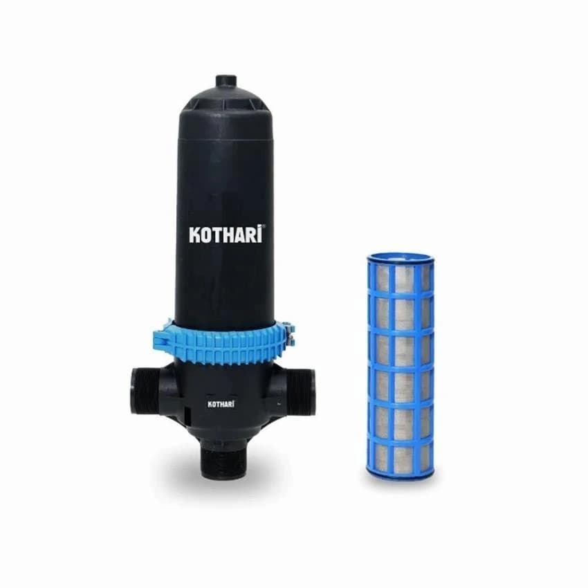 Polypropylene 63 mm Screen Filter For Drip Irrigation, 2.5 inch, 300 m