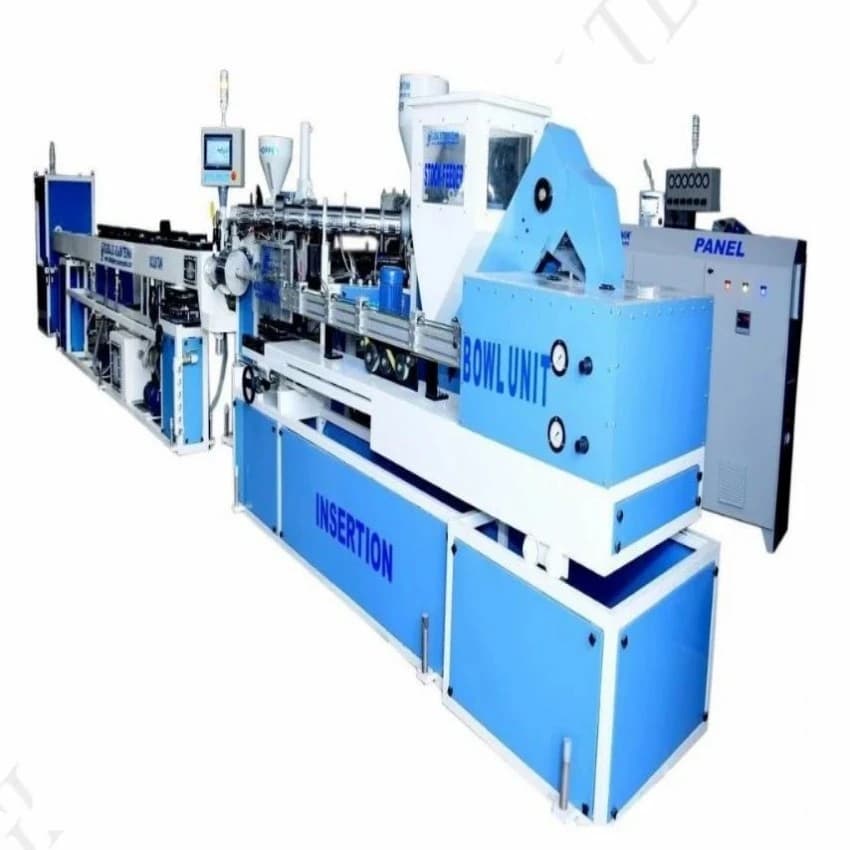 Round Drip Irrigation Pipe Making Machine, 40 kW, 100 m