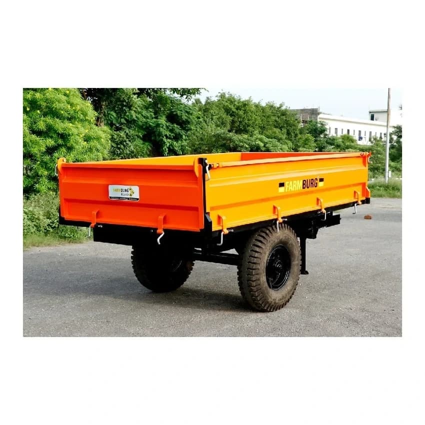 Hydraulic Tipping Trailer, Loading Capacity: 40 Kuntal