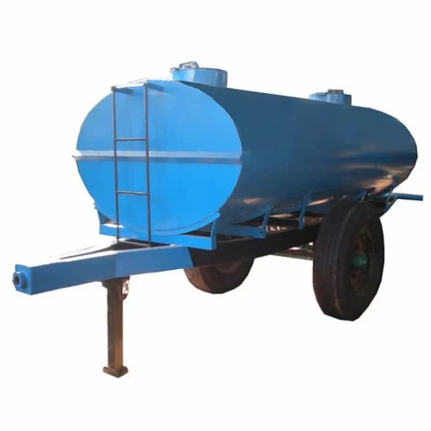 Mild Steel Tractor Mounted Water Tanker, For Agriculture