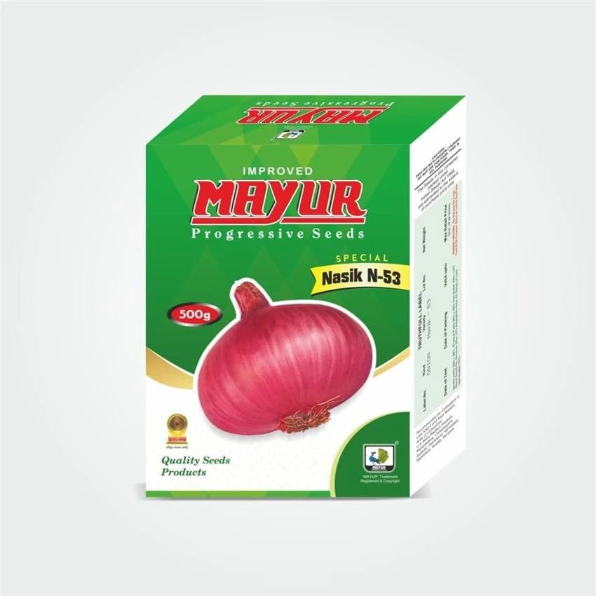 Hybrid Black Mayur Nashik Red Onion Seeds, Packaging Type: Packet, Packaging Size: 500 Gms