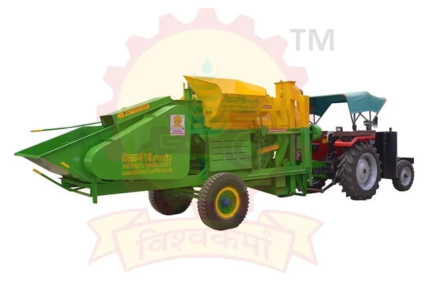 Tokri Multi Crop Cutter Thresher Machine, 40 HP, High
