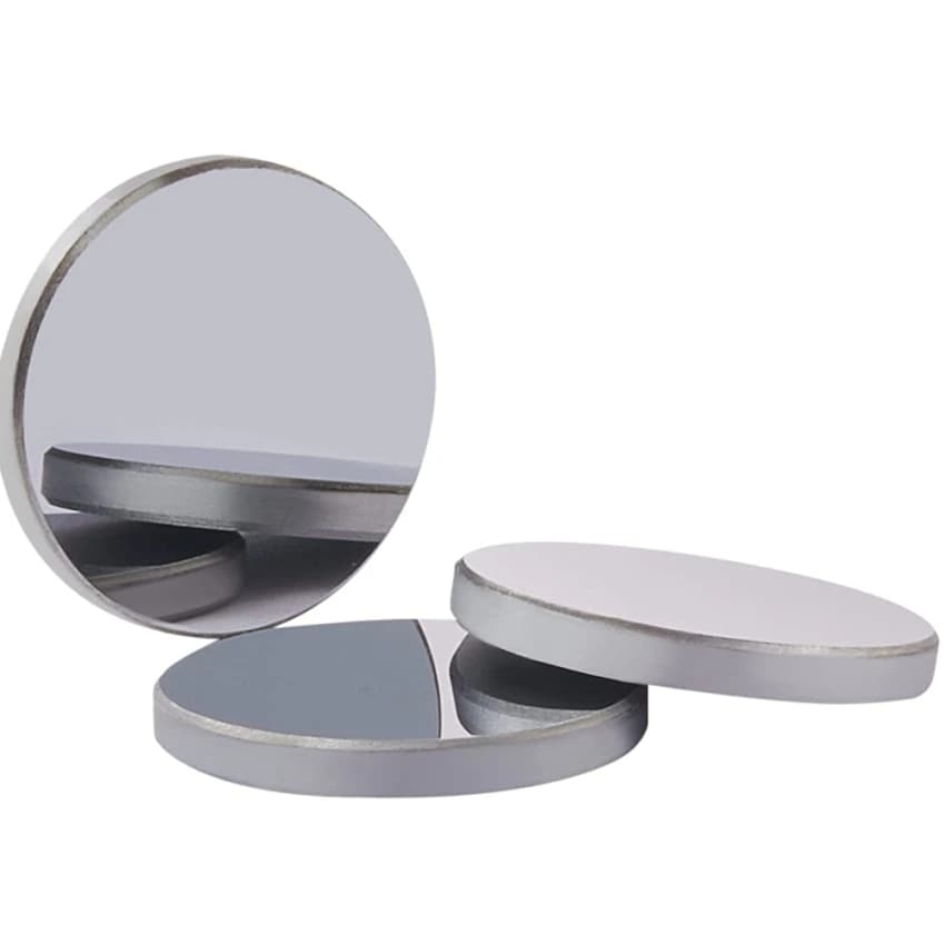 Silver Polished CO2 Laser Machine Reflective Mirror, Size: 25 mm