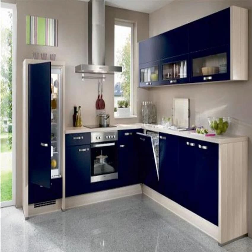 Wooden Modern Modular Kitchen