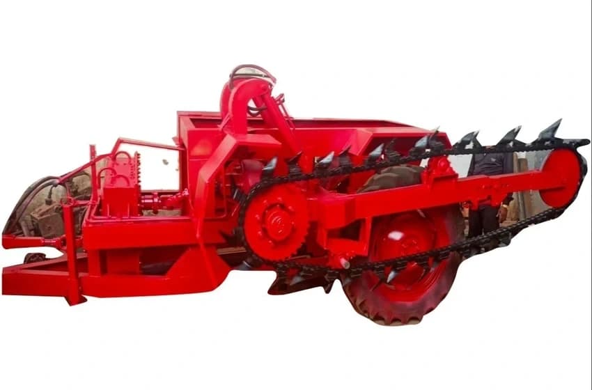 Mild Steel Tractor Mounted Trencher Digger Machine, S 2216, 14 feet