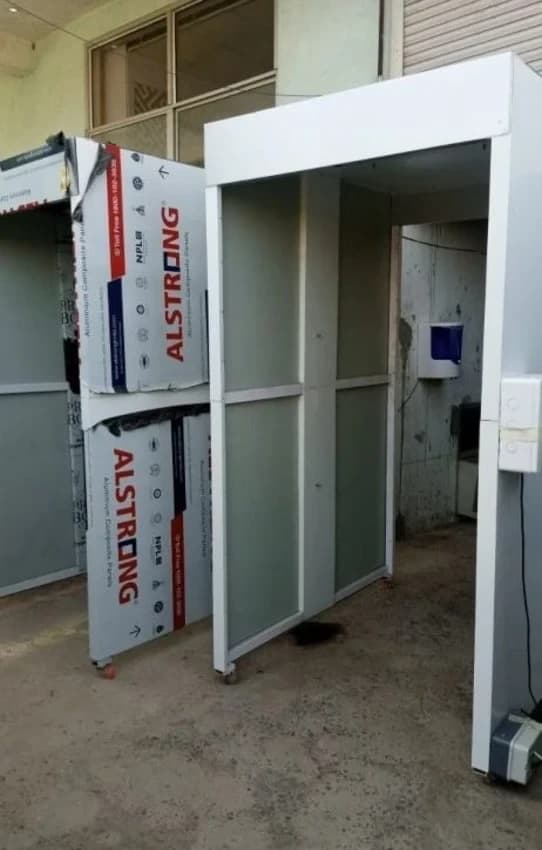 Prefab Sanitizer Cabin