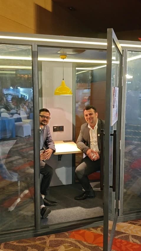 Meeting pod 2p Acoustic OP03D Meeting pod 2p Acoustic OP03D Soundproof Modular