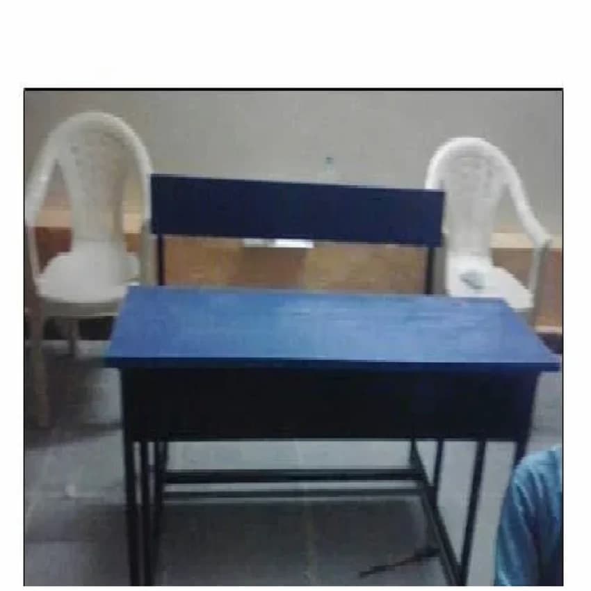 Wooden 2 Seater School Benches And Desks