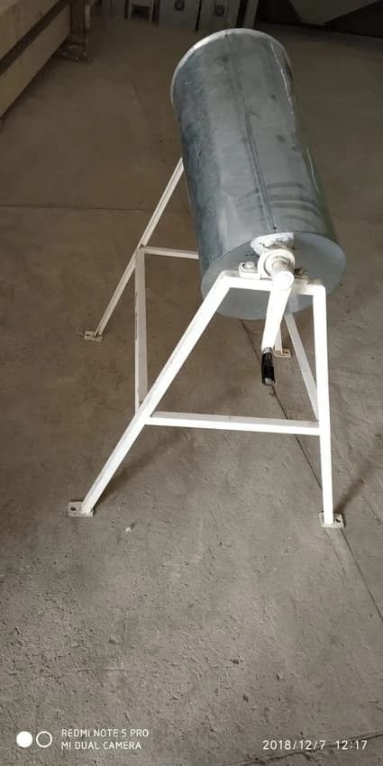 SS/GI Farm Cultivator Seed Treatment Drum, For Agriculture