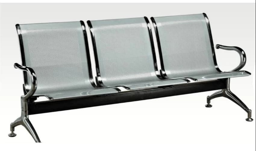 Iron Ms Three Seater Chair