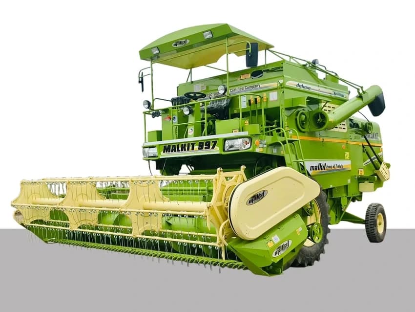 133 HP Malkit 997 Deluxe Self Propelled Combined Harvester, Cutter Bar Width: 14 Feet