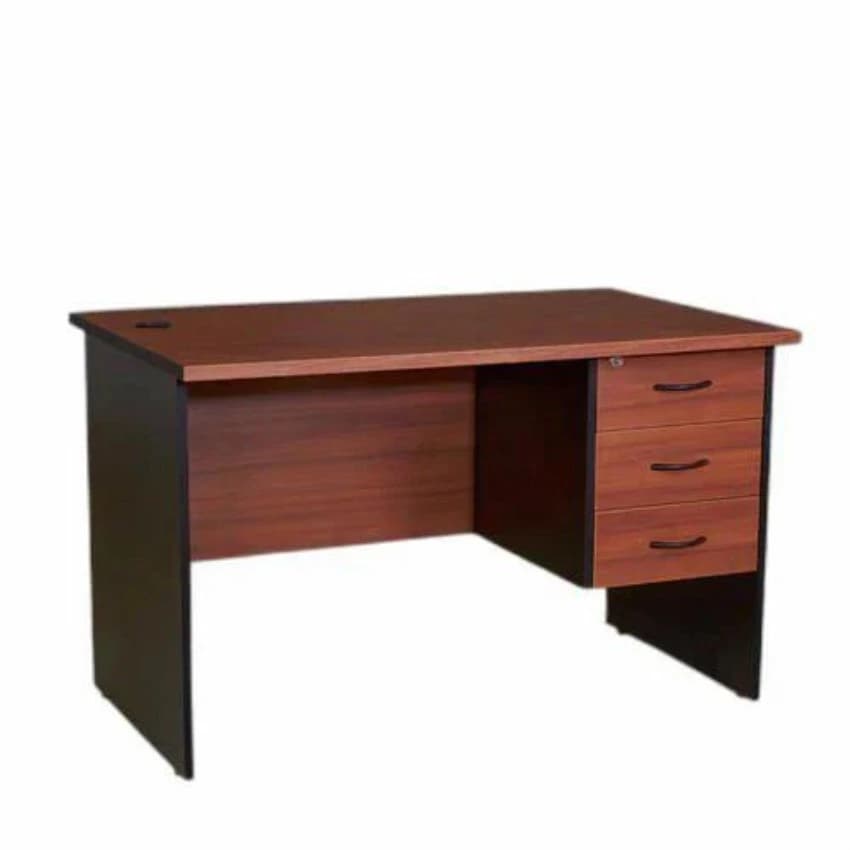 Teak Wood Rectangular Wooden Office Tables, With Storage